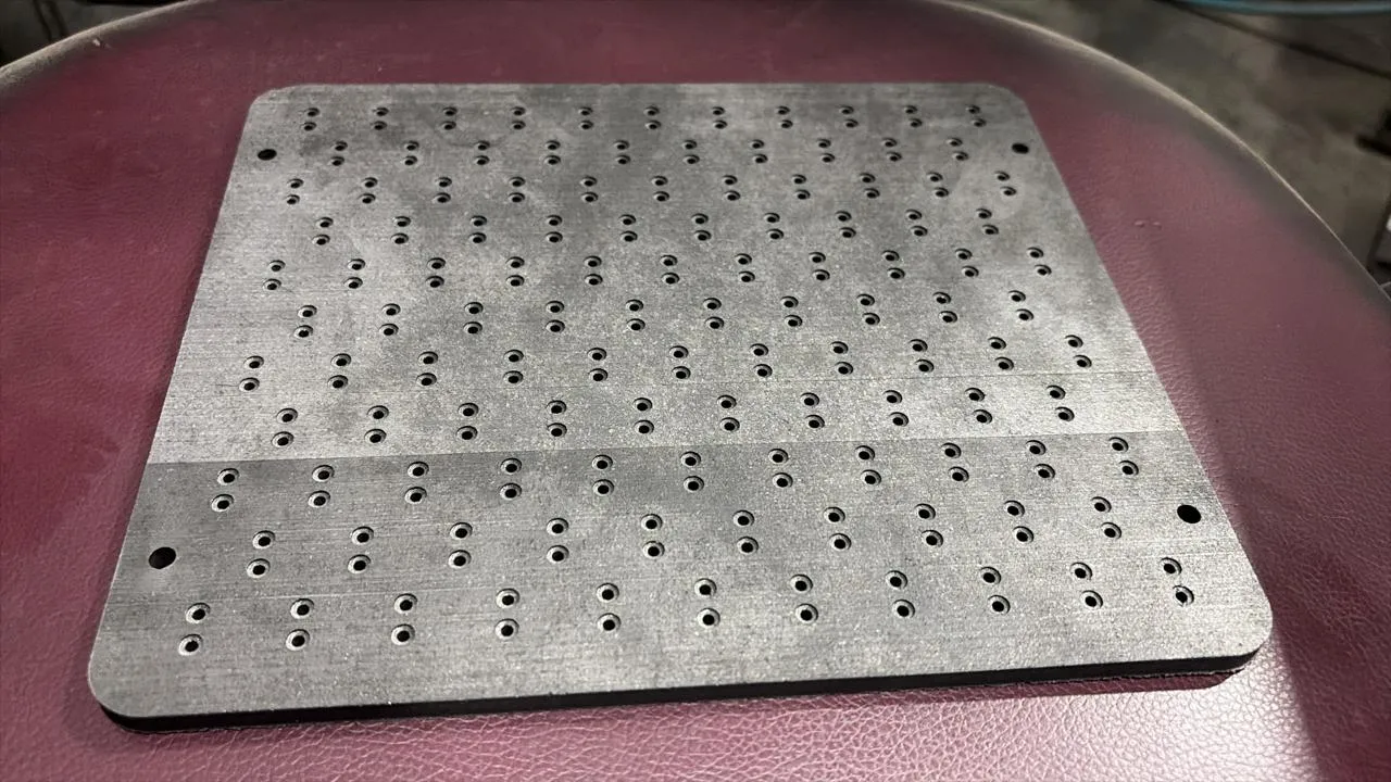 Graphite Broaching Jig